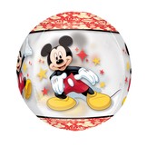 Mickey Mouse foliový balónek kulatý 38cm x 40cm 